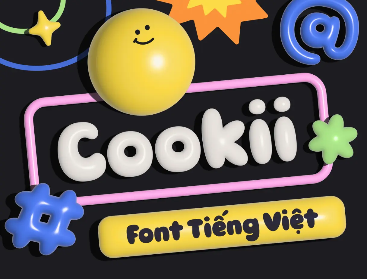 Cookii Free Font Template